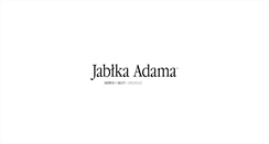 Desktop Screenshot of jablkaadama.com